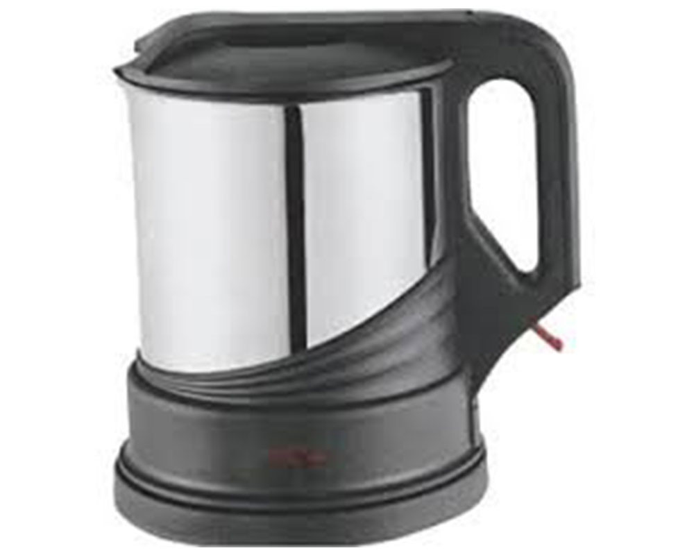 Skyline VI-5005 1.2 L Electric Kettle -(Silver & Black)